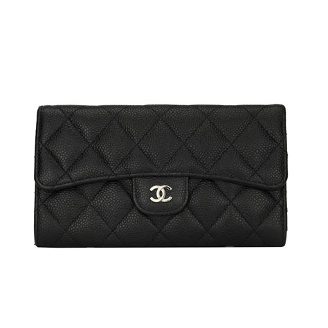 chanel classic flap wallet black caviar|The Ultimate Chanel Flap Guide .